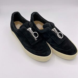 Dolce Vita Trissa black velour sneakers
